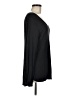 Kaari Blue 100% Viscose Black Long Sleeve Top Size M - photo 4