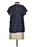 Gap 100% Rayon Blue Short Sleeve Blouse Size S - photo 2