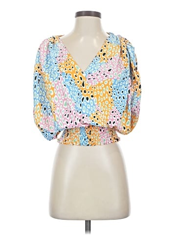 Weekend 3/4 Sleeve Blouse (view 1)