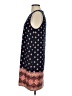 Nine Britton Print Blue Casual Dress Size S - photo 5