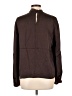 Vince. 100% Silk Brown Long Sleeve Silk Top Size 12 - photo 2
