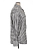Rocawear Checkered-gingham Gray Long Sleeve Button-Down Shirt Size XL - photo 4
