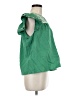 THML Green Short Sleeve Blouse Size M - photo 4