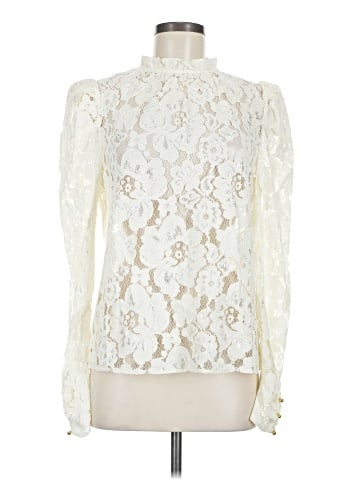 WAYF Long Sleeve Blouse (view 1)