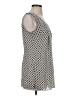 CAbi 100% Polyester Gray Sleeveless Top Size S - photo 4