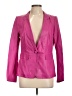 Lafayette 148 New York 100% Leather Pink Blazer Size 10 - photo 1