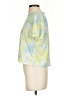 Zara Tie-dye Green Short Sleeve Turtleneck Size S - photo 5