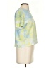Zara Tie-dye Green Short Sleeve Turtleneck Size S - photo 4