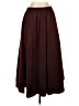 Zara Solid Burgundy Formal Skirt Size S - photo 1