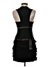 BCBGMAXAZRIA 100% Polyester Black Cocktail Dress Size 2 - photo 2