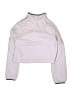 Athleta Girl 100% Polyester Silver Track Jacket Size 14 - photo 2