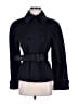 RED Valentino 100% Viscose Blue Black Coat Size EU (IT) 46 / US 10 - photo 1