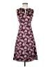 Tocca 100% Silk Paisley Burgundy Cocktail Dress Size 0 - photo 1
