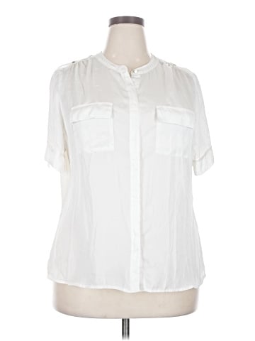 Liz Claiborne Short Sleeve Blouse (view 1)