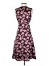 Tocca 100% Silk Paisley Burgundy Cocktail Dress Size 0 - photo 2
