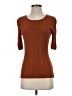 MM. LaFleur Brown 3/4 Sleeve Top Size XS - photo 1