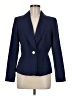 Le Suit 100% Polyester Blue Blazer Size 6 - photo 1