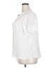 Liz Claiborne 100% Polyester White Short Sleeve Blouse Size 2X - photo 5