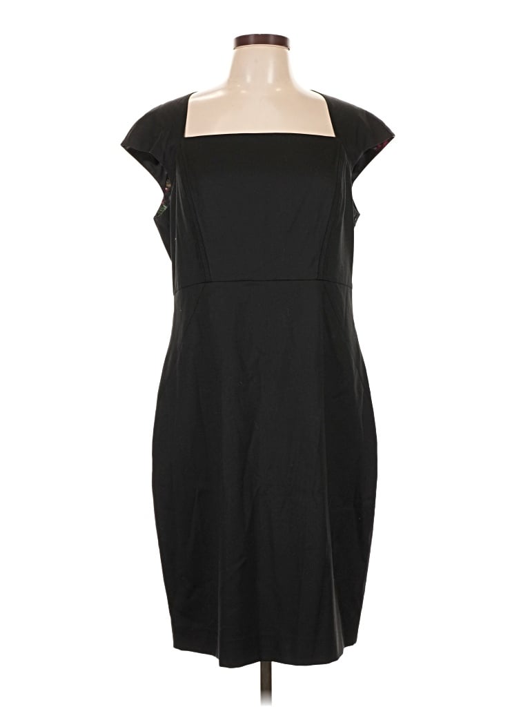 Pre-owned Ted Baker Cocktail Dress In Black