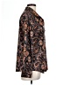Unbranded 100% Polyester Paisley Brown Long Sleeve Blouse Size L - photo 4