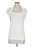 Teeze Me White Short Sleeve Top Size M - photo 1