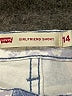 Levi's Print Blue Shorts Size 14 - photo 3