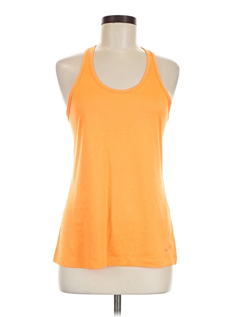 Pre-owned Nike Active Tank Top In Orange