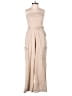 Sim & Sam Solid Tan Jumpsuit Size S - photo 1