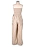 Sim & Sam Solid Tan Jumpsuit Size S - photo 2
