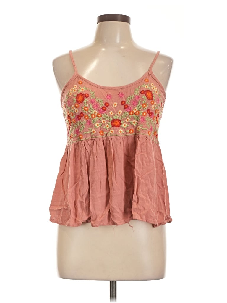 Pre-owned Sim & Sam Sleeveless Blouse In Pink