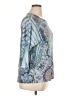 Westbound Blue 3/4 Sleeve Top Size 1X - photo 4