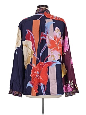 ETRO Long Sleeve Silk Top (view 2)