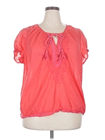 Gloria Vanderbilt Short Sleeve Blouse (view 1)