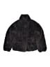 Zara 100% Polyester Black Gray Coat Size 9 - 10 - photo 1