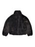 Zara 100% Polyester Black Gray Coat Size 9 - 10 - photo 2