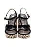 Coach Animal Print Black Heels Size 9 1/2 - photo 2