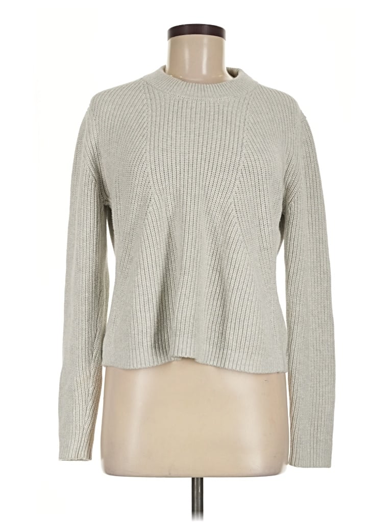 Pre-owned French Connection Pullover Sweater In Gray