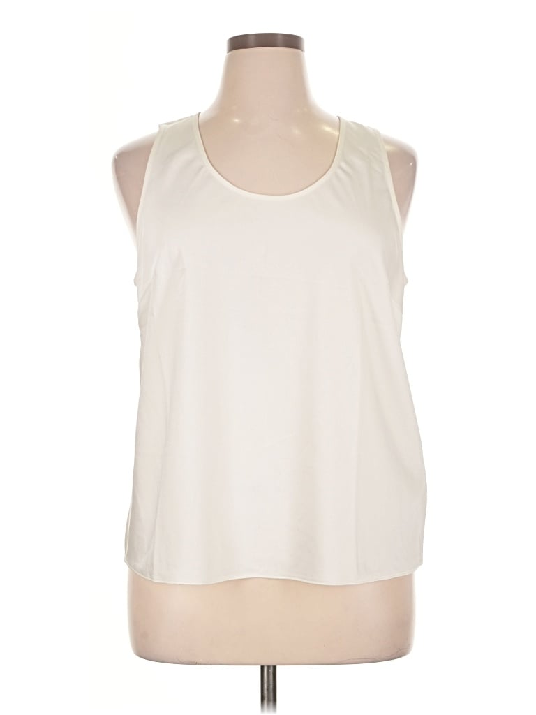 Pre-owned Jcrew Sleeveless T-shirt In Ivory