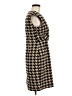 Calvin Klein Houndstooth Tan Cocktail Dress Size M (estimated) - photo 4