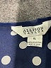 Allison Taylor 100% Polyester Polka Dots Blue Short Sleeve Blouse Size XL - photo 7