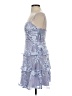BCX 100% Nylon Blue Cocktail Dress Size 3 - photo 5