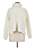 Madewell Solid Ivory Checkered Turtleneck Sweater Size M - photo 1