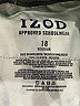 IZOD 100% Cotton Solid Blue Casual Pants Size 18 - photo 3