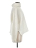Madewell Solid Ivory Checkered Turtleneck Sweater Size M - photo 4