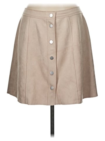 Bar III Faux Leather Skirt (view 1)