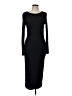 Assorted Brands Solid Black Casual Dress Size 10 - photo 1