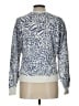 Rails Animal Print Blue Pullover Sweater Size L - photo 2
