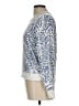 Rails Animal Print Blue Pullover Sweater Size L - photo 5