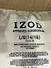 IZOD Solid Tan Khaki Shorts Size 14 - 16 - photo 3