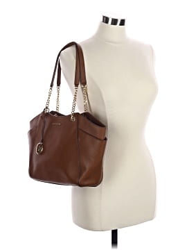 MICHAEL Michael Kors Leather Shoulder Bag (view 2)